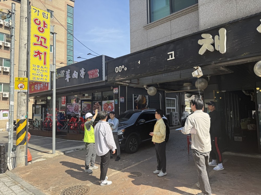 화성특례시, 풍수해 대비 노후 간판 현장점검 실시 “잠재적 위험요소 사전 차단”