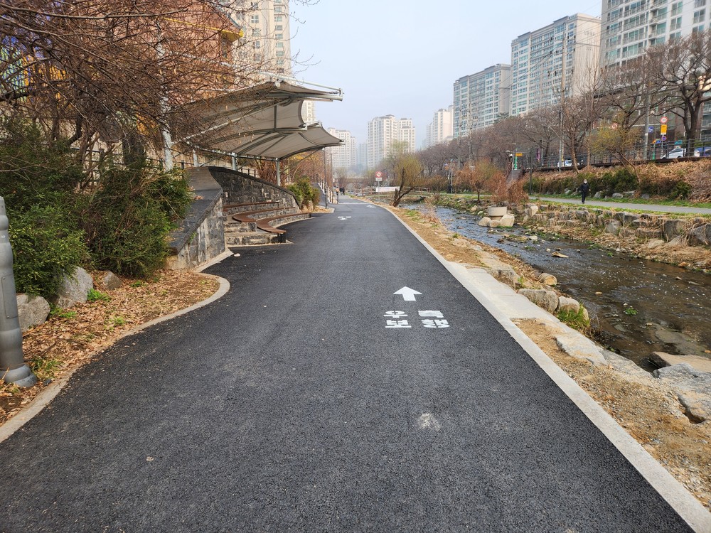 용인특례시 수지구, 성복천 자전거도로 개선사업 완료