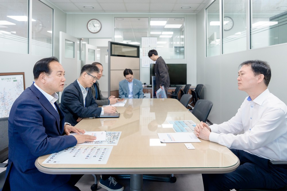오산시, 기획예산처 재정투자심의관 찾아가 “분당선 오산연장 예타 대상 조속 선정 협조”요청