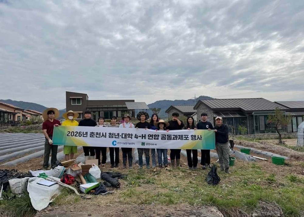춘천시와 청년4-H연합회 공동 감자 심기 나서