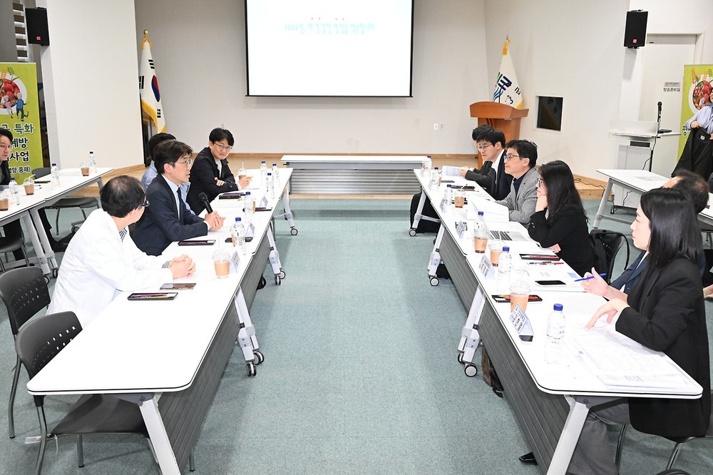 의료 취약지 공공 일차 의료 기능 강화를 위한 관계 부처 평창군 현장 방문
