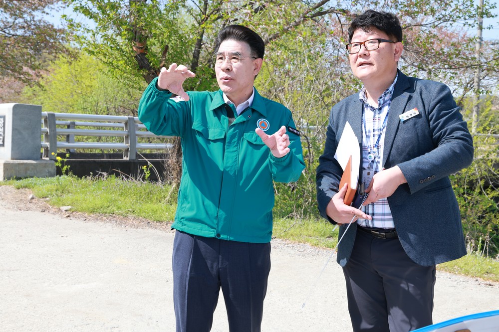 계룡시, 민선 8기 주요사업 현장점검…안전소통 3단계 추진