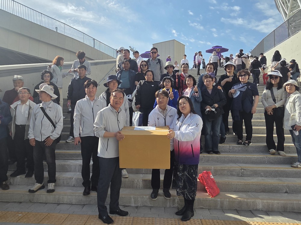광주시 송정동, 경기도체육대회 시흥시 선수단 응원 활동 전개