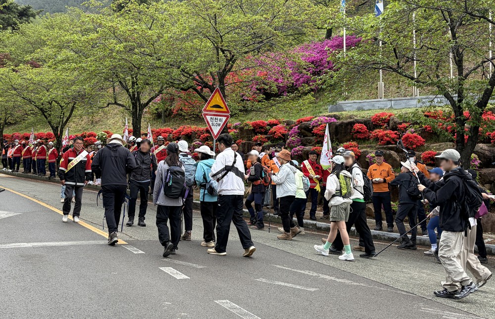 창녕군, 경상남도 동시 산불예방 캠페인 실시