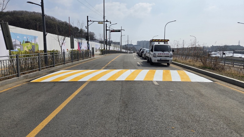 오산시, 가수초 통학로 안전 확보… 과속방지턱 4곳 신설