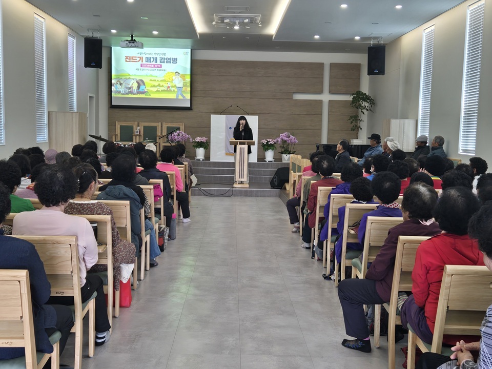 신안군, 노인대학 연계 감염병 예방 교육 확대