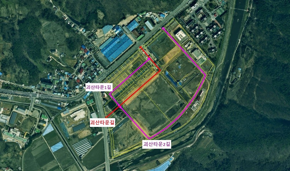 괴산군, 미니복합타운·박달산자연휴양림 진입도로 도로명 부여로 주소 찾기 편의 증진
