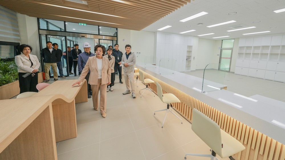 과천시, 갈현동 행정복지센터·체육시설 준공 앞두고 사전점검