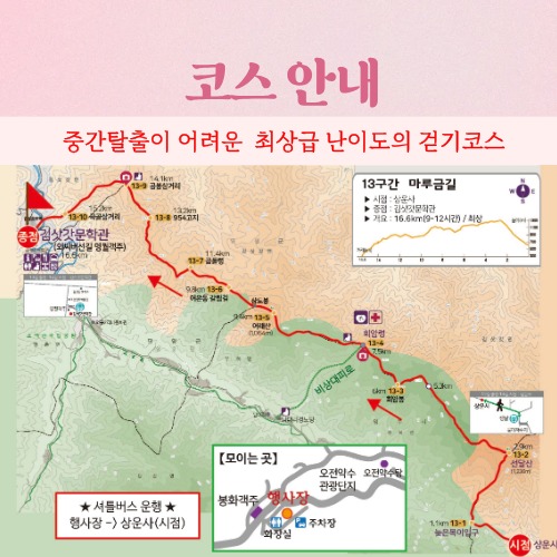 '2026년 외씨버선길 봉화 함께걷기' 참가자 모집