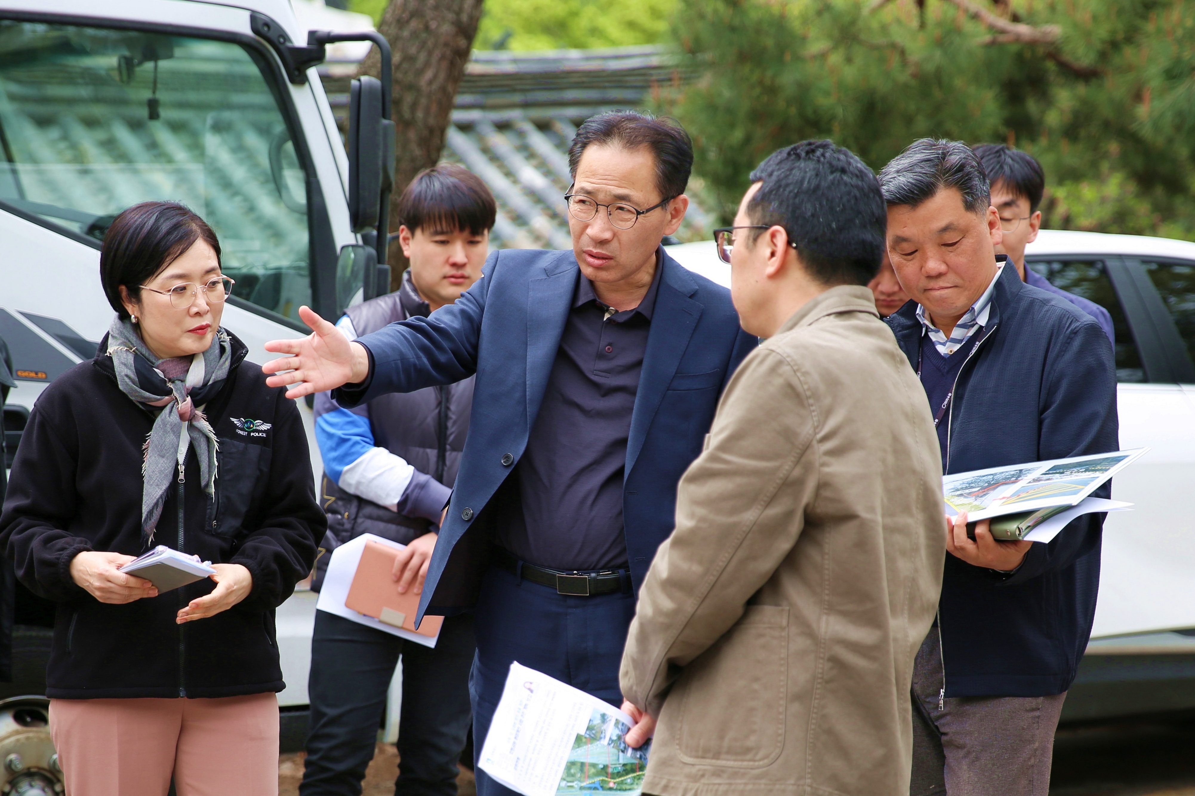 수원시 장안구, 효행공원 민원 해소 위한 합동 현장점검 실시