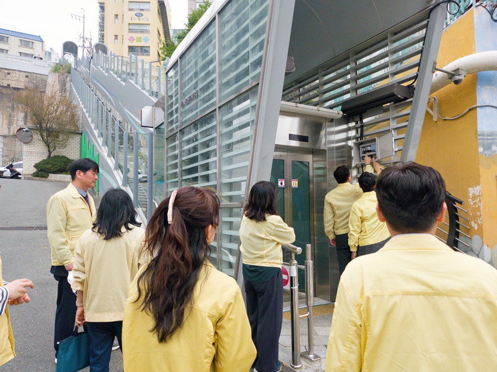 부산 중구, 선거철 특별 시설물 안전점검 실시
