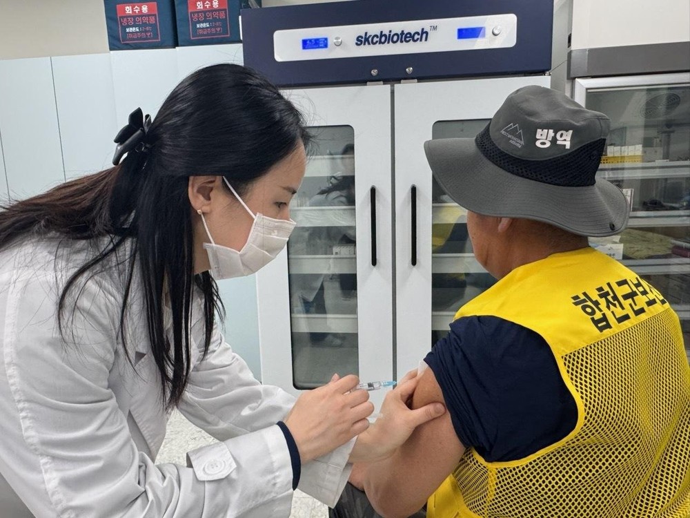 합천군, 현업근로자 530명 대상 파상풍 무료 예방접종 실시