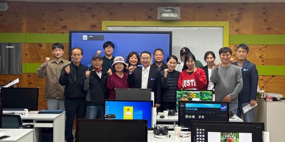 영광군, AI 활용 미디어 편집 심화교육으로 농업인 홍보 경쟁력 강화