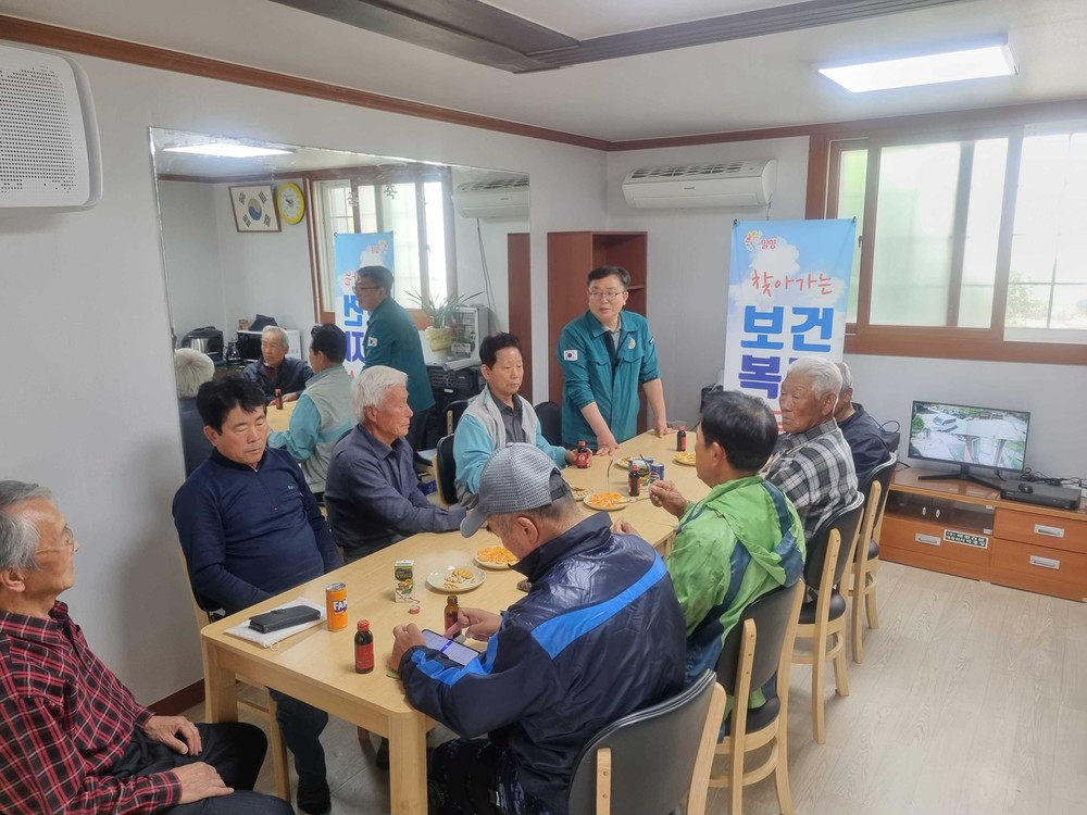 밀양시 상동면, 4월 찾아가는 보건복지상담소 운영