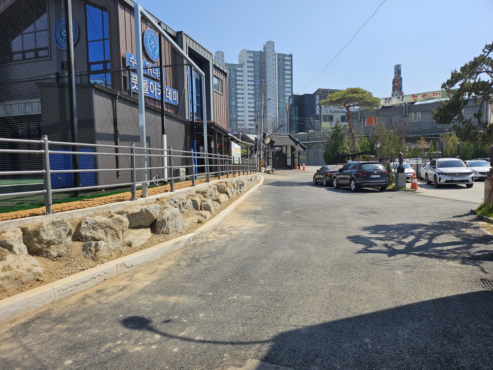 용인특례시 수지구, 상현동 심곡로 노후 도로 정비