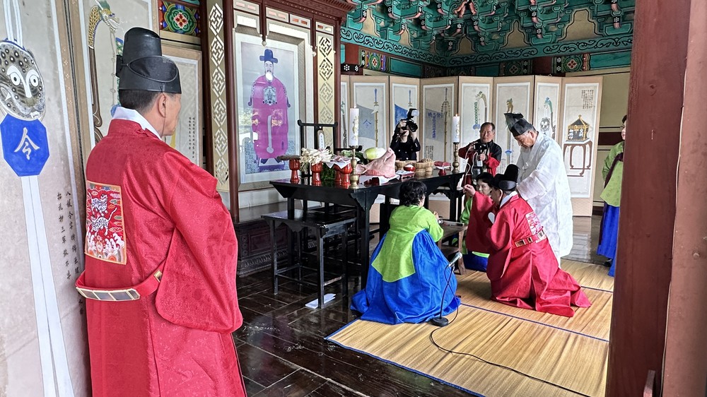 임진왜란 제434주년 당항포대첩기념 숭충사 제전향사 봉향