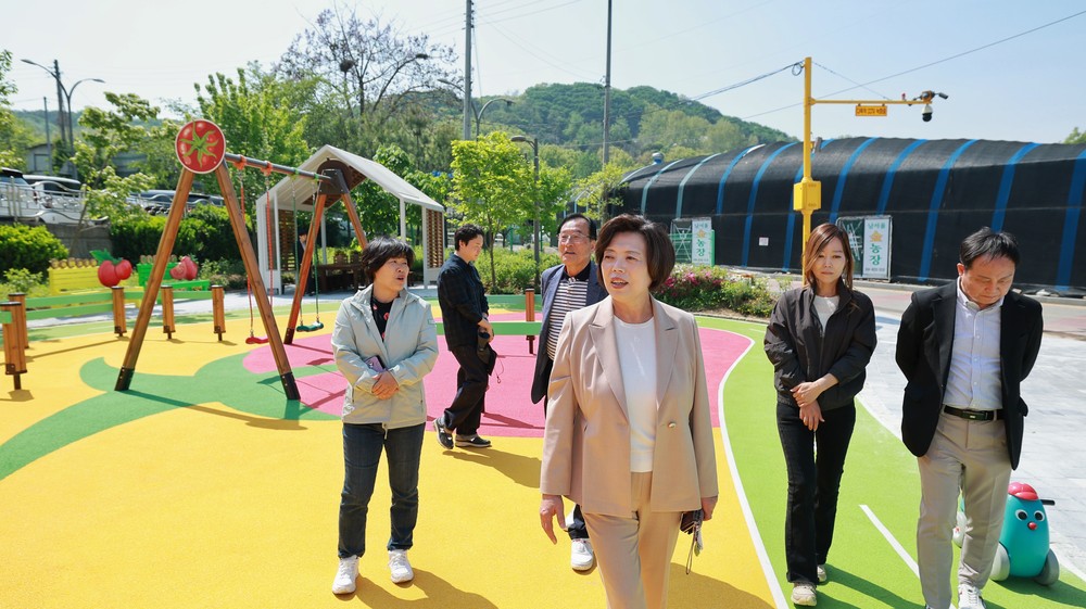 과천시, 죽바위어린이공원 재정비 완료…개방 앞두고 점검