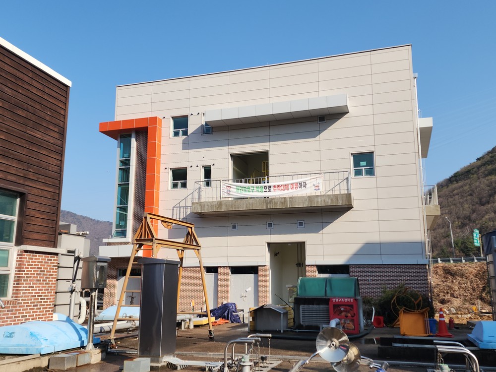 상동 공공하수처리시설 증설사업 종합시운전 착수