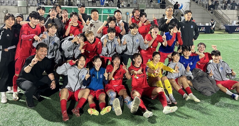 호남 최초 여자프로축구팀, ‘강진스완스(SWANS)’ 첫 승리 거둬