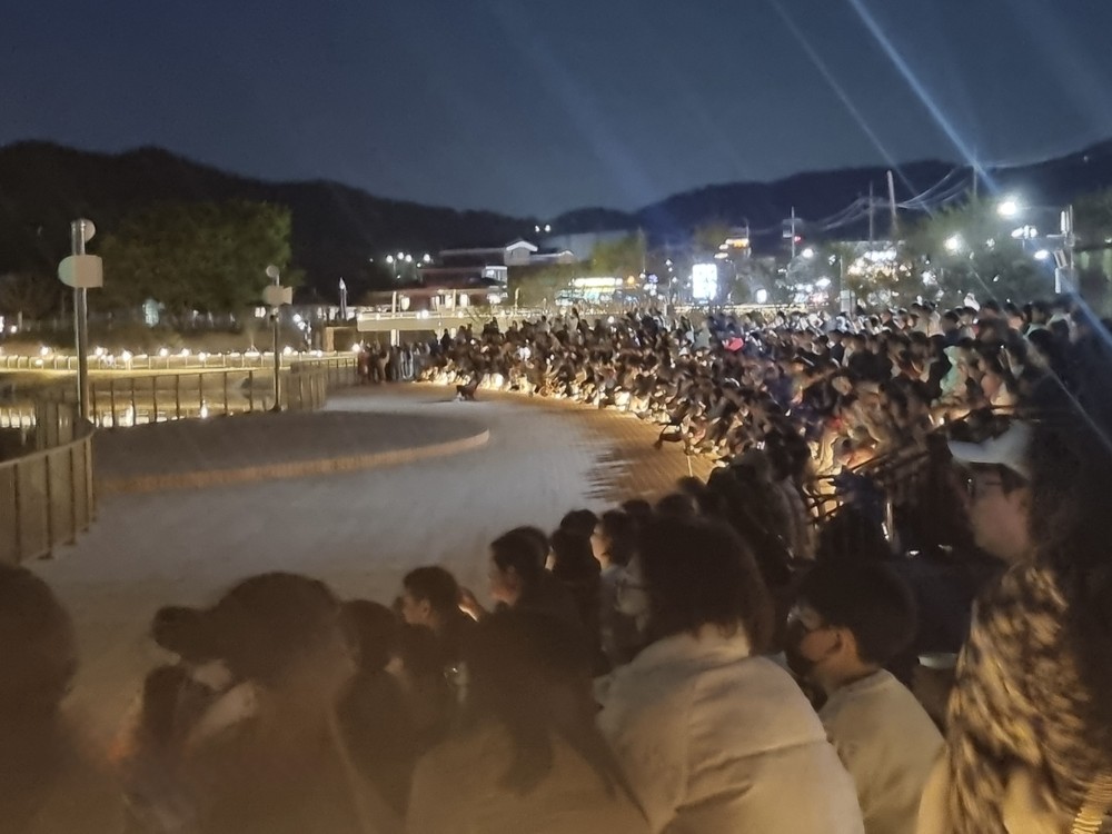 안성 칠곡호수공원 음악분수, 신규 콘텐츠 추가로 야간 관광 매력 강화