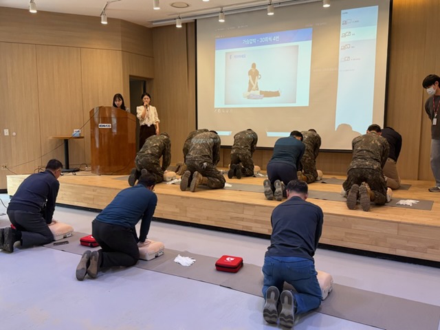 부여군 상반기 심폐소생술 및 응급처치 교육 성료