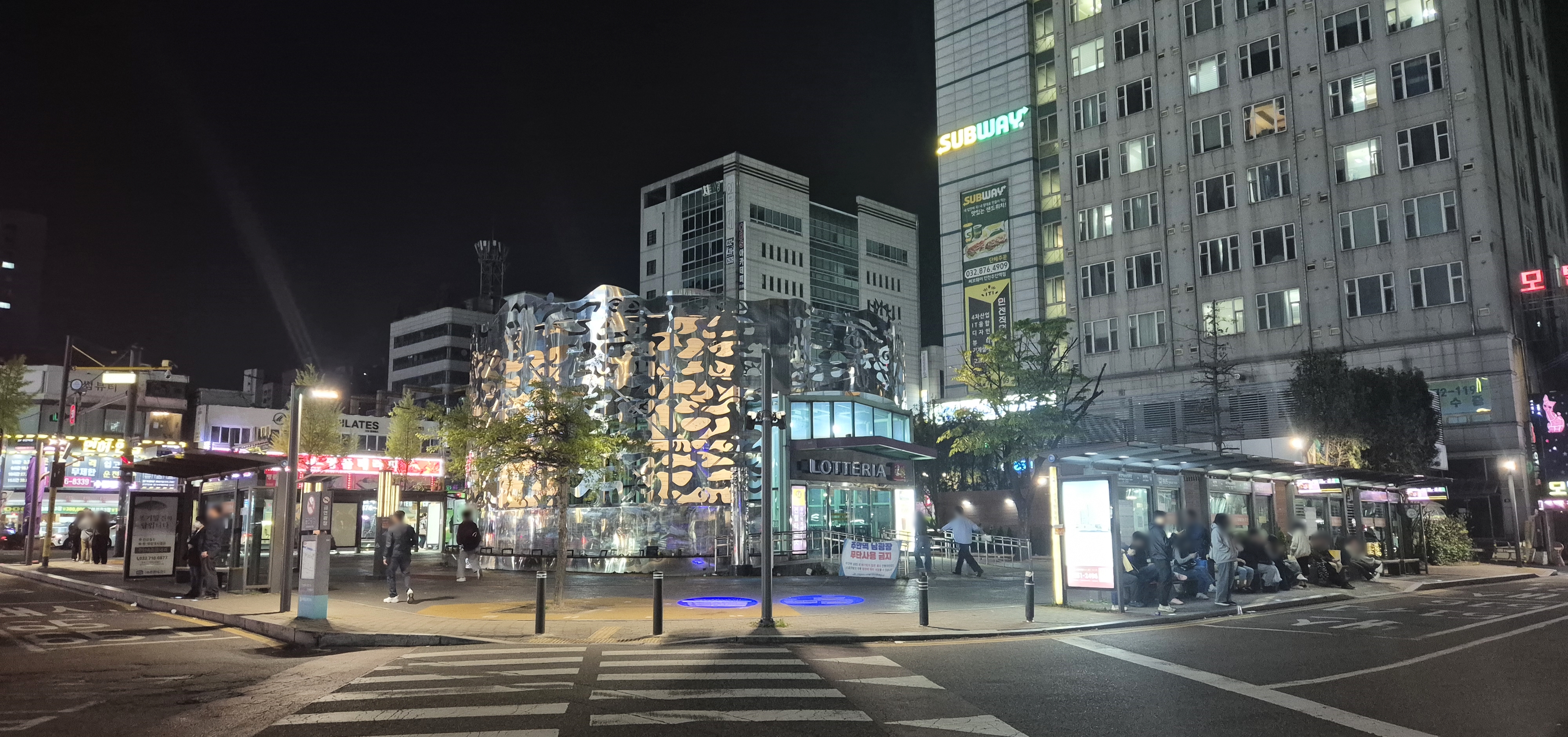 미추홀구, 주안역 남광장 마을버스 승강장 일대 경관개선 완료