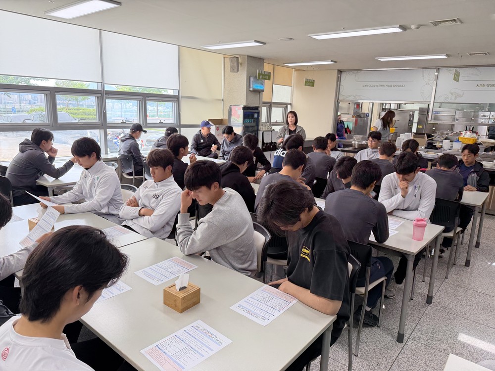 창원FC, 제9회 지방선거 대비 선수단 특별 교육 실시