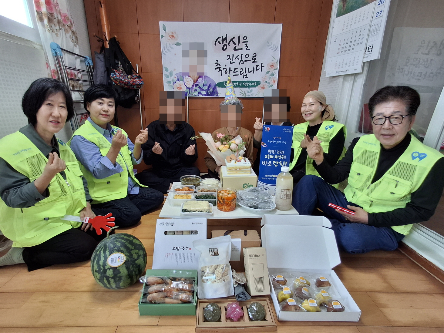 아산시 도고면 행복키움추진단, “오늘의 주인공은 바로 당신” 4월 어르신 생신 행사 진행