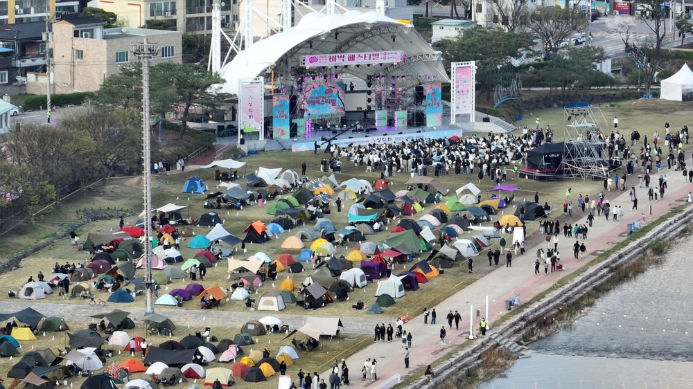 비에도 흔들림 없었던 상상주도 비박페스티벌