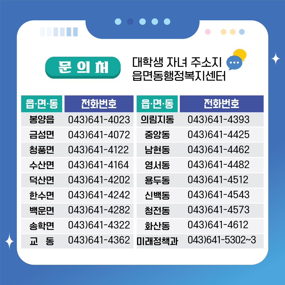 제천시, 1학기 다자녀가구 등록금 지원 신청 접수