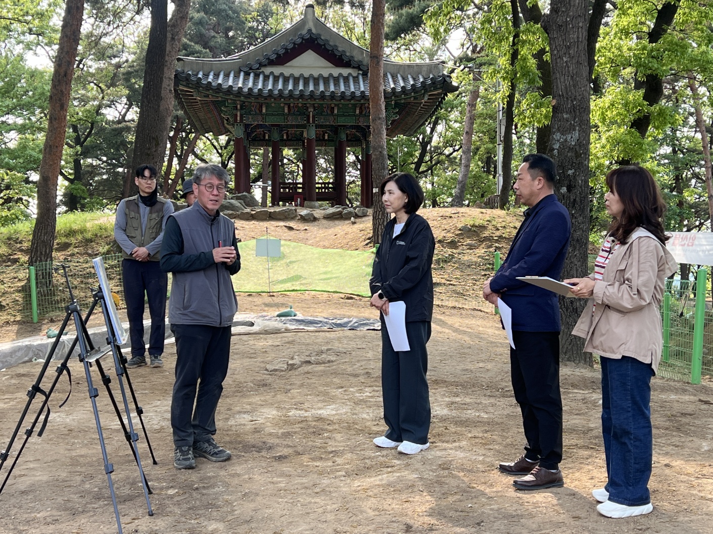 오산시, 독산성·세마대지 문화유산 보수·발굴 현장 안전점검 실시