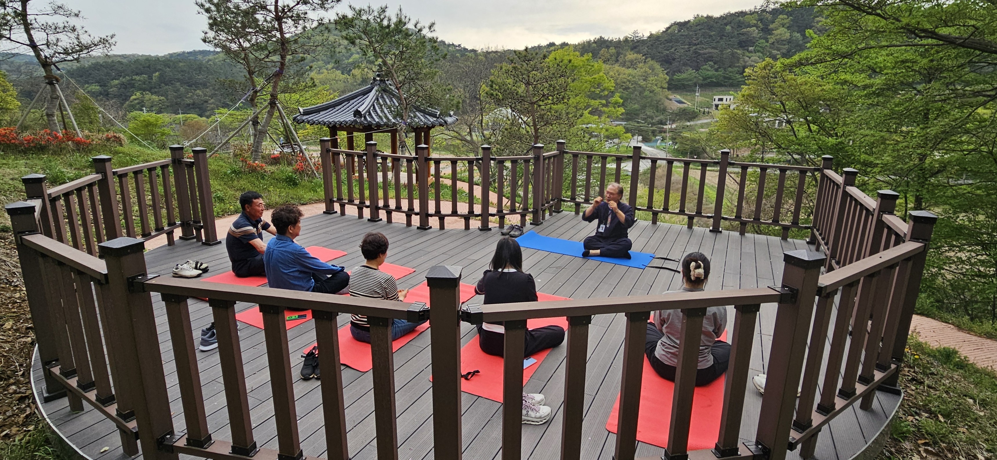 함평군, 모악산 치유센터 봄맞이 치유 프로그램 본격 운영