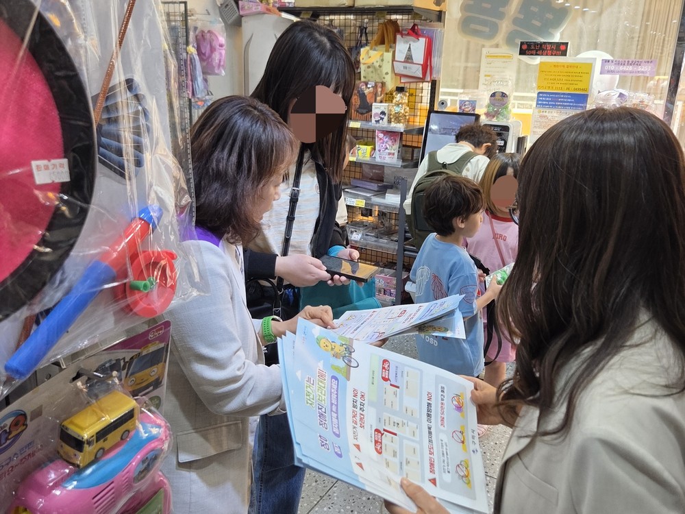 자전거는 제자리에…구미시, 산동 학원가 안전 통행환경 만든다