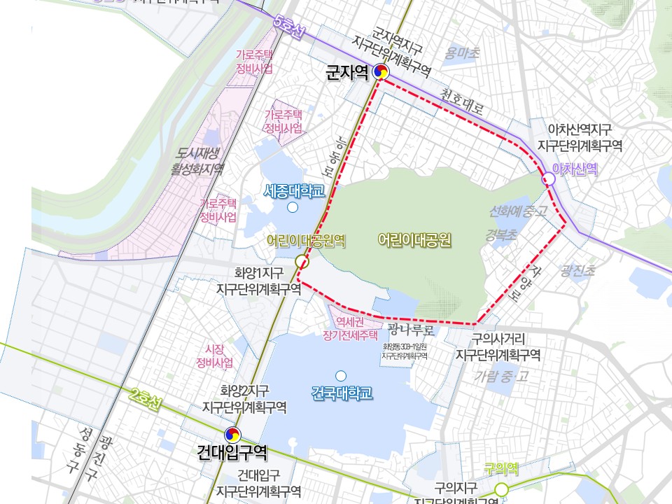광진구, 어린이대공원 일대 ‘서울 센트럴파크’ 조성을 위한 도시공간 상담소 운영