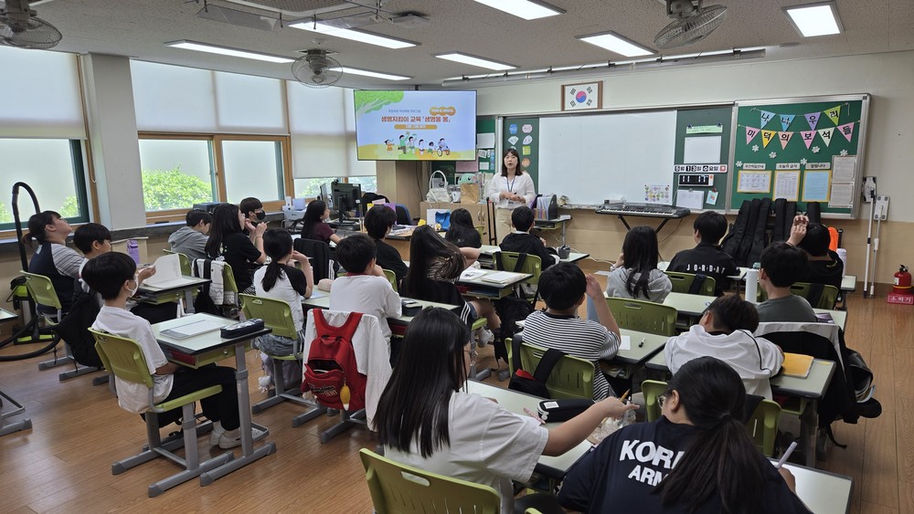 구리시, 인창초 6학년 대상 생명존중·자살예방 교육 실시