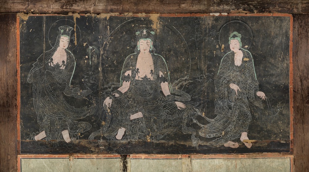 신흥사 ‘삼관음보살벽화’ 경남 유형문화유산 지정 예고