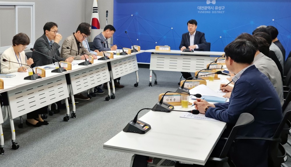박문용 유성구청장 권한대행, 고유가 피해지원금 지급 철저 주문