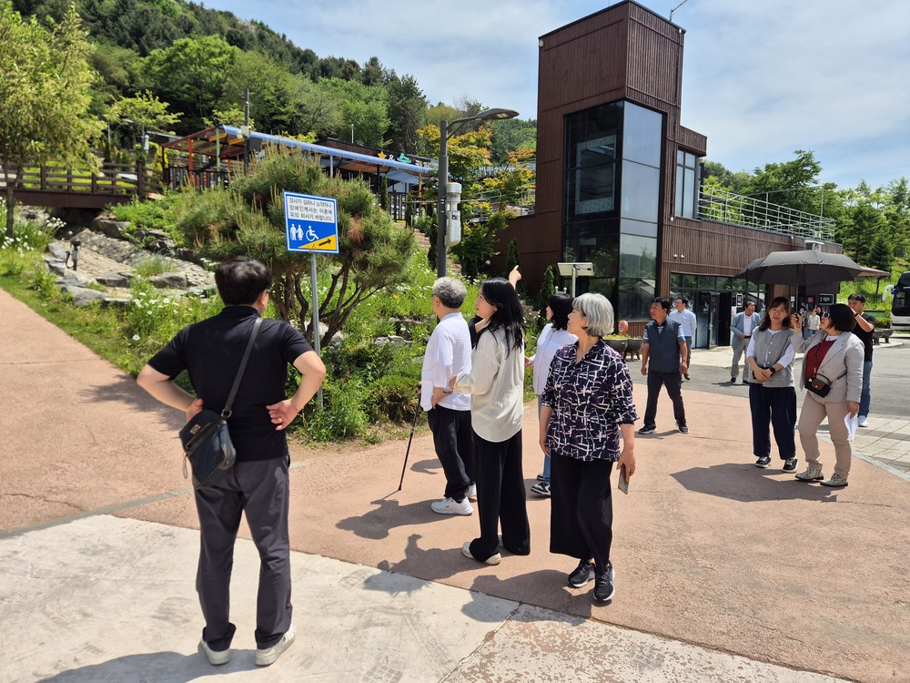 동두천시, ‘무장애관광 편의시설 조사’ 현장실사 실시