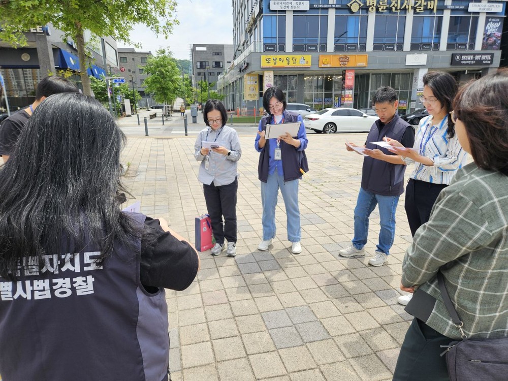 원주시, 도·시군 합동 청소년 유해환경 점검·단속 캠페인