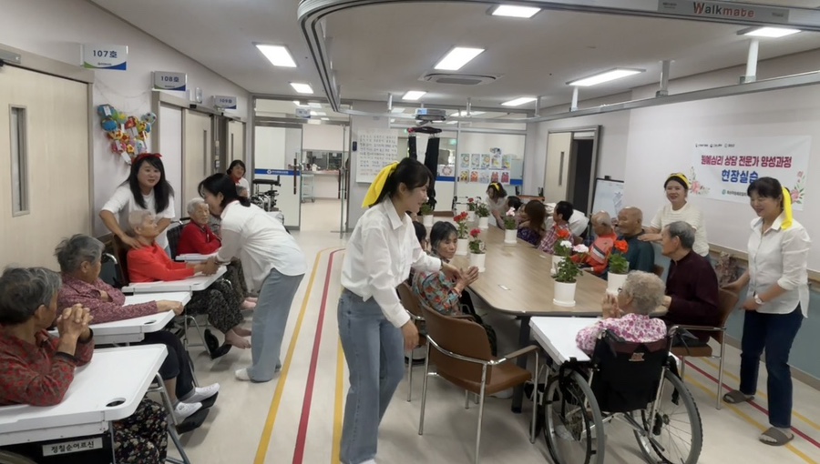 화순새일센터, ‘원예심리상담 전문가 양성과정’ 현장실습 운영