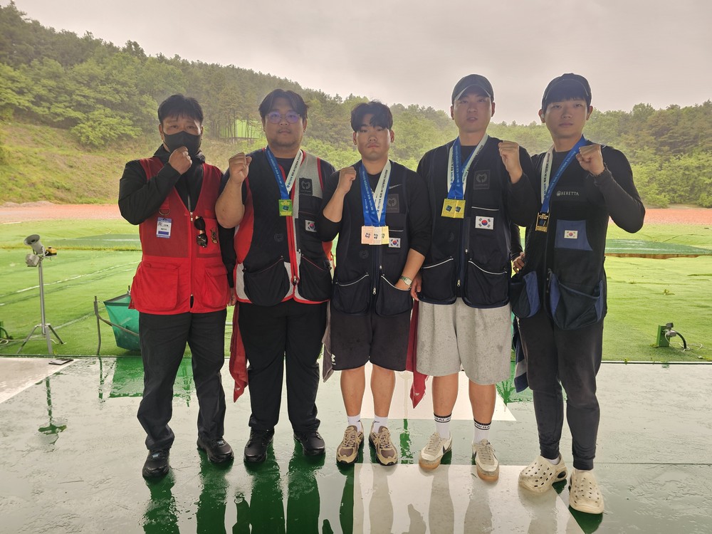 북구청 사격팀, IBK 기업은행장배 전국사격대회 메달 5개 획득 산탄총 종합 우승