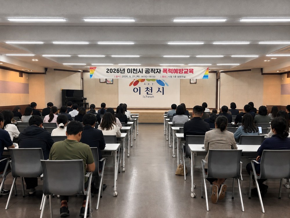 이천시, 「2026년 공직자 폭력예방교육」 실시