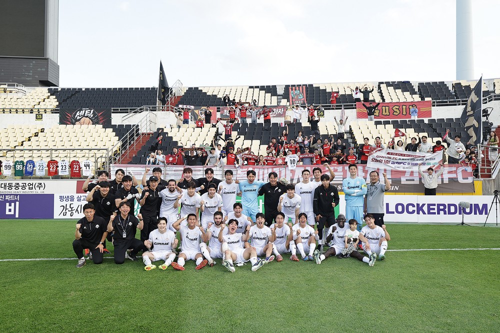 김해FC2008, 전남 드래곤즈 상대로 1-0 승리, 12경기 만의 데뷔 첫 승 및 클린시트 달성