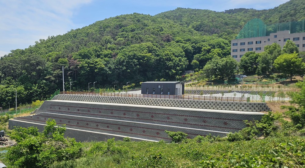 평산동 배수지 준공 안정적인 상수도 공급 체계 확보