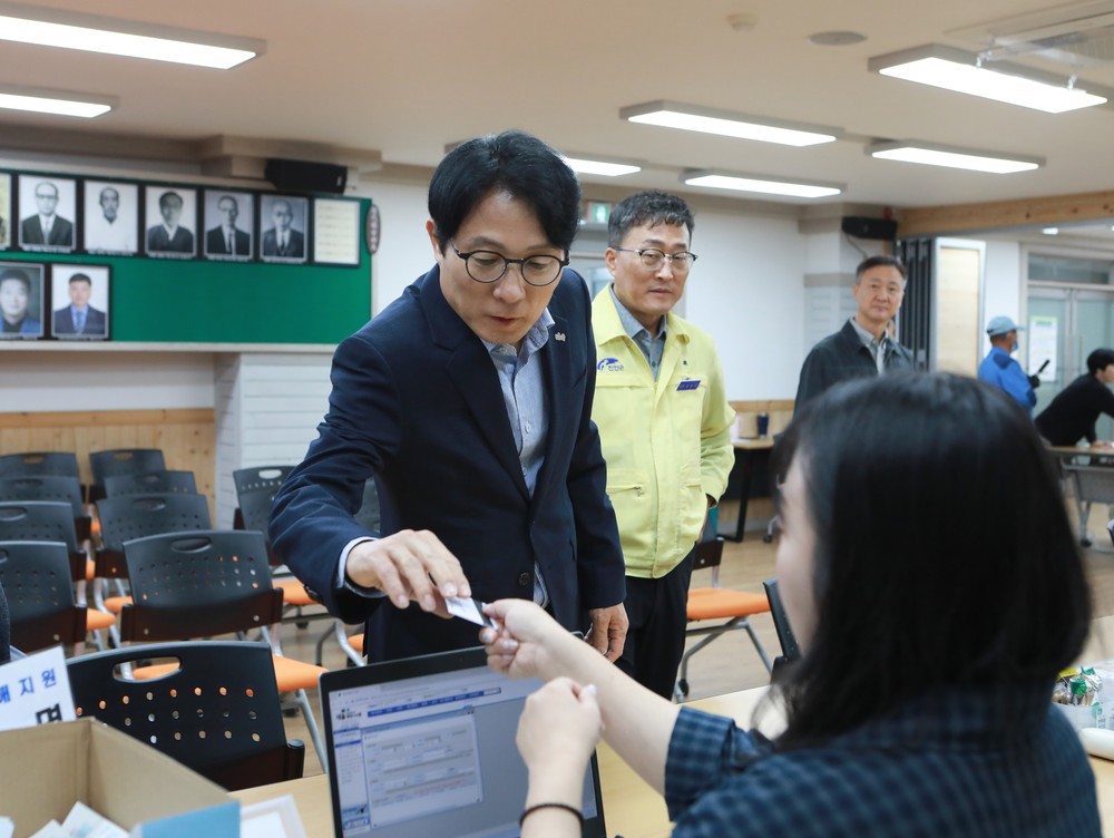 진안군, 2차 고유가 피해지원금 지급 현장점검