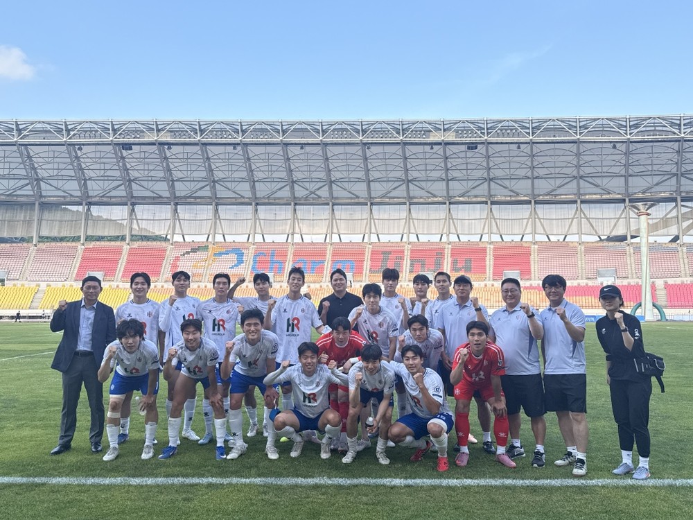 진천HR FC, 리그 선두 진주시민축구단에 6대2 대승
