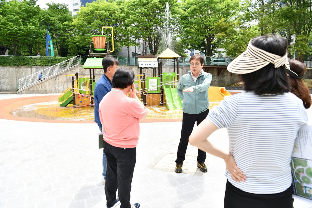 영통구, 영통사근린공원 새단장.. 아이들이 뛰놀고 주민이 쉬어가는 공간으로