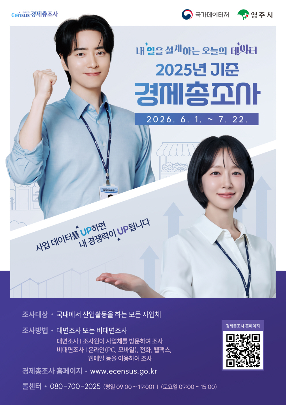 영주시, 2025년 기준 경제총조사 실시