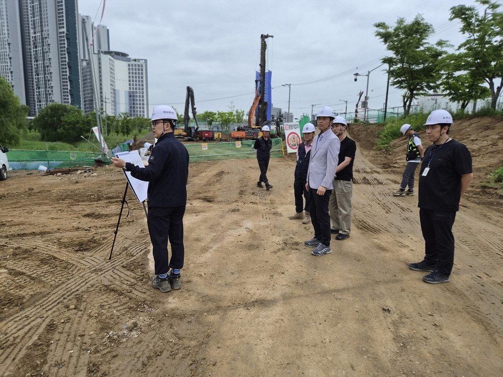 인천 서구, 경서3구역 지구 외 도로개설공사 현장점검 안전·공정관리 당부