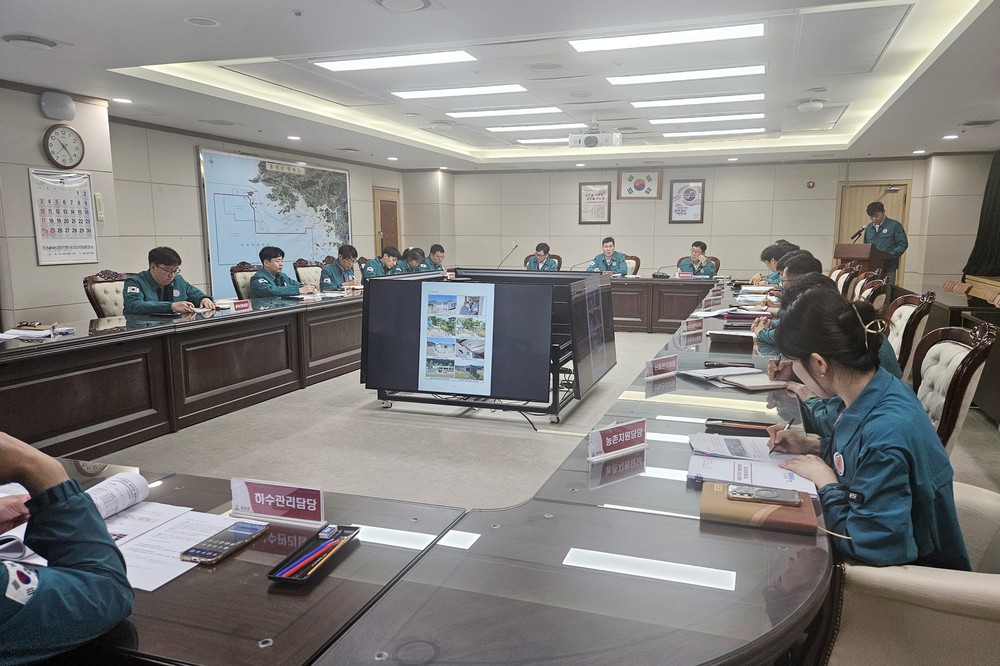 옹진군, 2026년 집중안전점검 추진상황 보고회 개최